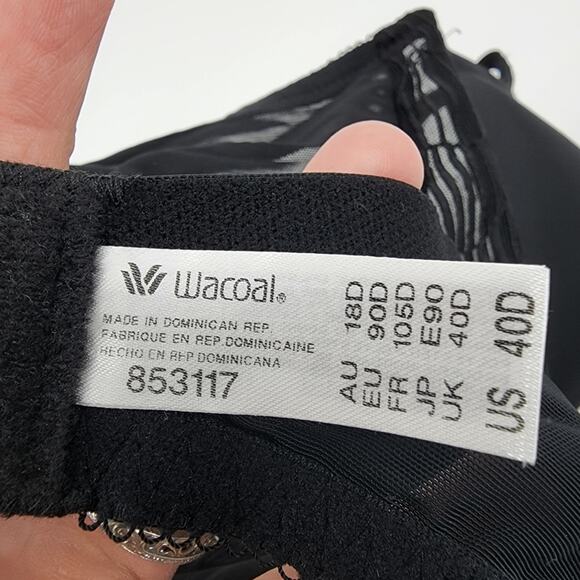 Wacoal Women's La Femme Contour Full Coverage Underwire Bra Size 40D - Picture 4 of 5